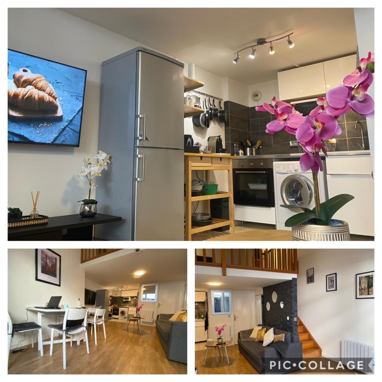 Magnifique Duplex 45 M2 Aux Portes De Paris Metro Barbara A 30Mn Expo Porte De Versailles Montrouge Dış mekan fotoğraf